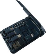 Переходник Remax USB 2.0 (F), USB TypeC (F), micro-USB 2.0 (F), Lightning (F), 0.028 м, 2000000047591 синий — изображение 3