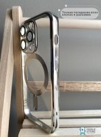 Чехол Mobile Store для Apple iPhone 14 Pro серебряный — изображение 3