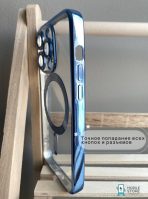 Чехол Mobile Store для Apple iPhone 13 Pro Max голубой — изображение 3