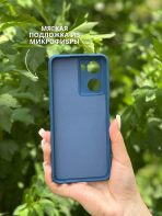 Чехол Mobile Store для OPPO A57s, A57, A77s синий — изображение 3