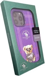 Чехол Santa Barbara Polo & Racquet Club для Apple iPhone 14 Pro Max фиолетовый — изображение 3