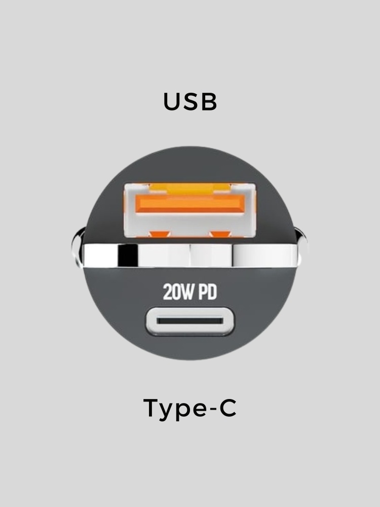 03-35.jpg Зарядное устройство Mobile Store MS13 USB Type-C, USB черный — изображение 3