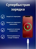 Зарядное устройство Mobile Store KH-67Y USB, Lightning 20 Вт белый — изображение 3