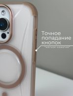 Чехол Mobile Store для Apple iPhone 16 Pro золотой — изображение 3