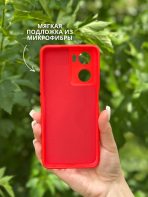 Чехол Mobile Store для OPPO A57, A57s, A77s красный — изображение 3