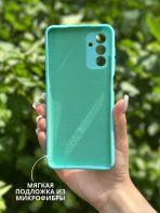 Чехол Mobile Store для Samsung Galaxy A13 бирюзовый — изображение 3
