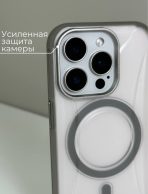 Чехол Mobile Store для Apple iPhone 16 Pro Max серый — изображение 3