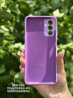 Чехол Mobile Store для Samsung Galaxy A13 сиреневый — изображение 3