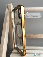 Чехол Mobile Store для Apple iPhone 15 золотой — изображение 3