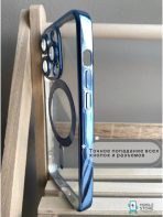 Чехол Mobile Store для Apple iPhone 13 Pro голубой — изображение 3