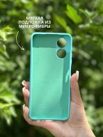 Чехол Mobile Store для OPPO A17 бирюзовый — изображение 3