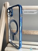 Чехол Mobile Store для Apple iPhone 14 голубой — изображение 3