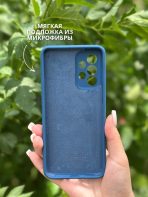 Чехол Mobile Store для Samsung Galaxy A33 синий — изображение 3