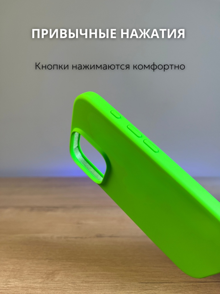 03-752.jpg Чехол Mobile Store для Apple iPhone 15 Pro темно-зеленый — изображение 3
