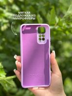 Чехол Mobile Store для Xiaomi Redmi Note 11 сиреневый — изображение 3