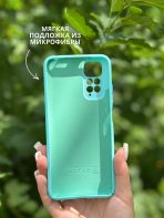 Чехол Mobile Store для Xiaomi Redmi Note 11 бирюзовый — изображение 3