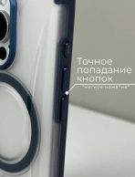 Чехол Mobile Store для Apple iPhone 15 Pro Max синий — изображение 3