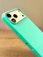 Чехол Mobile Store для Apple iPhone 17 Pro светло-бирюзовый — изображение 3