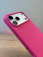 Чехол Mobile Store для Apple iPhone 17 Pro темно-розовый — изображение 3