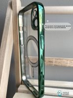 Чехол Mobile Store для Apple iPhone 15 зеленый — изображение 3
