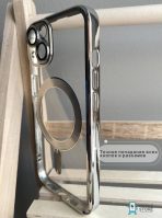 Чехол Mobile Store для Apple iPhone 15 серебряный — изображение 3