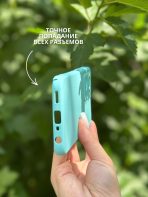 Чехол Mobile Store для OPPO A57s бирюзовый — изображение 4