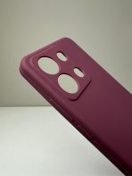 Чехол Mobile Store для Xiaomi Redmi Note 13 бордовый — изображение 4