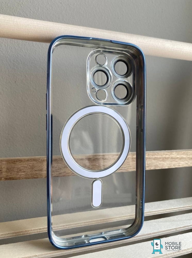 04-245.jpg Чехол Mobile Store для Apple iPhone 13 Pro Max голубой — изображение 4