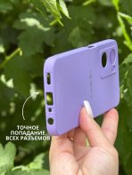 Чехол Mobile Store для OPPO A57s, A57, A77s фиолетовый — изображение 4