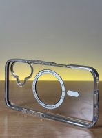 Чехол Mobile Store для Apple iPhone 16 серый — изображение 4