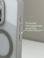 Чехол Mobile Store для Apple iPhone 16 Pro Max серый — изображение 4