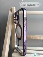 Чехол Mobile Store для Apple iPhone 13 Pro фиолетовый — изображение 4