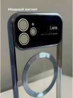 Чехол Mobile Store для Apple iPhone 12 голубой — изображение 4