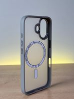 Чехол Mobile Store для Apple iPhone 16 серый — изображение 4
