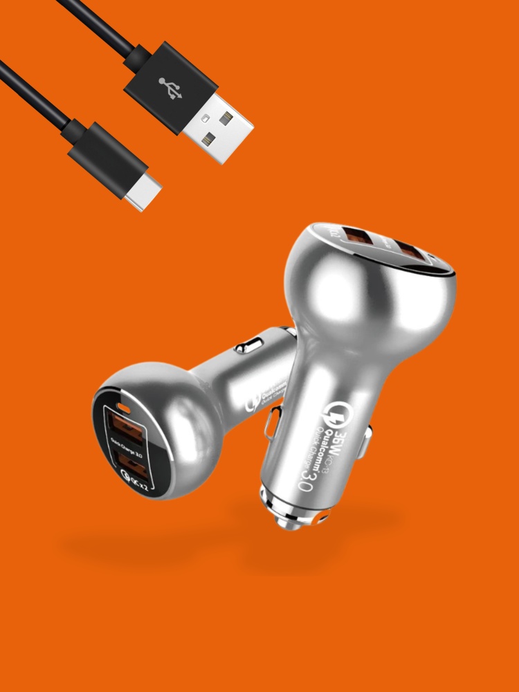 04-46.jpg Зарядное устройство Mobile Store MC-13 USB серебристый — изображение 4