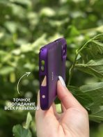 Чехол Mobile Store для Xiaomi Redmi Note 11 фиолетовый — изображение 4