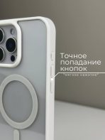 Чехол Mobile Store для Apple iPhone 16 Pro Max прозрачный — изображение 4