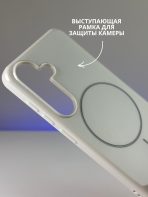 Чехол Mobile Store для Samsung S24 FE белый — изображение 4