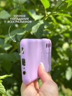 Чехол Mobile Store для Samsung Galaxy A13 сиреневый — изображение 4