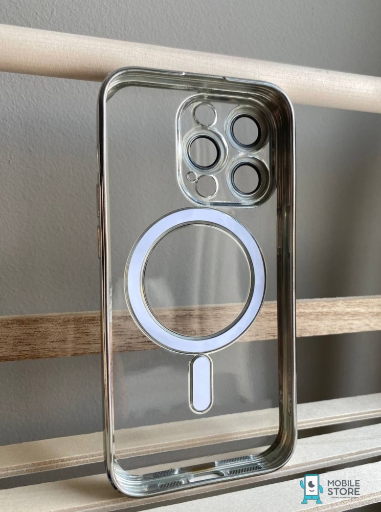 04-582.jpg Чехол Mobile Store для Apple iPhone 14 Pro Max серебряный — изображение 4