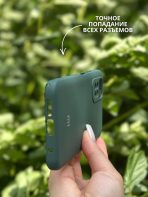 Чехол Mobile Store для Xiaomi Redmi Note 11 зеленый — изображение 4