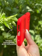 Чехол Mobile Store для Xiaomi Redmi Note 11 красный — изображение 4