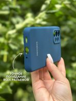 Чехол Mobile Store для Samsung Galaxy A33 синий — изображение 4