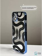 Чехол Mobile Store для Apple iPhone 14 голубой — изображение 4