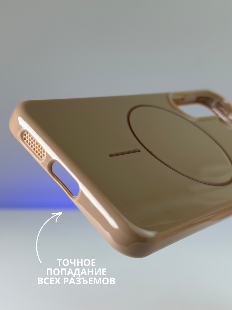 04-779.jpg Чехол Mobile Store для Samsung Galaxy S25 коричневый — изображение 4