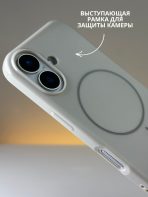 Чехол Mobile Store для Apple iPhone 16 белый — изображение 4