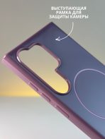 Чехол Mobile Store для Samsung Galaxy S24 Ultra фиолетовый — изображение 4