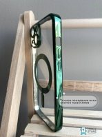 Чехол Mobile Store для Apple iPhone 15 зеленый — изображение 4