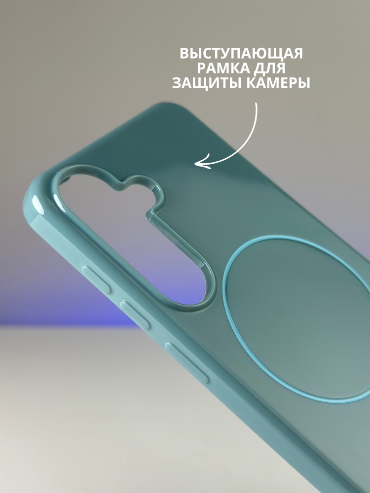 04-865.jpg Чехол Mobile Store для Samsung S24 FE мятный — изображение 4
