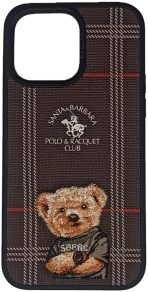 Чехол Santa Barbara Polo & Racquet Club для Apple iPhone 14 Pro Max черный — изображение 5